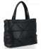 Modna Torebka Damska Herisson Shopper Bag Czarna