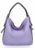 Uniwersalna Torebka Damska XL Hernan HB038 Jasno Fioletowa
