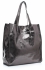 Torba Skórzana Shopper Bag z Kosmetyczką Iron