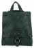 Stylowy Plecaczek Damski Vintage firmy Hernan HB0383 Butelkowa Zieleń