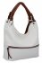 Uniwersalna Torebka Damska XL firmy Hernan HB0386 Biała