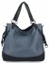 Geantă universală pentru femei XL de la Hernan HB982 Albastru deschis/Albastru închis