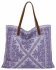 Geantă Shopper Italiană cu Mode La Modă 5887 Mov Deschis