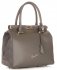 GEANȚĂ DIN PIELE cufăr Vittoria Gotti gri V816(1