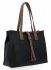 GEANȚĂ DE DAMĂ shopper bag Hernan negru HB0192-1