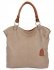 GEANȚĂ DE DAMĂ shopper bag Hernan maro pământiu HB0150