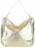 GEANȚĂ DIN PIELE shopper bag Vittoria Gotti auriu V8818