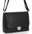 GEANȚĂ DE DAMĂ tip poștaș BEE BAG negru 1002S24
