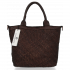 GEANȚĂ DE DAMĂ shopper bag Vittoria Gotti ciocolatiu V2400