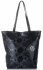 GEANȚĂ DIN PIELE shopper bag Vittoria Gotti negru V16299