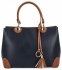 GENȚĂ DIN PIELE tip cufăr Vittoria Gotti bleumarin 5239-Fgrru
