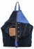 Rucsac damă la modă de dimensiune XL 5883 cobalt/jeans