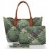 GEANȚĂ DE DAMĂ shopper bag Venere verde 1602L59