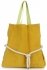 GEANȚĂ DIN PIELE shopper bag Vittoria Gotti galben V26A