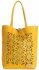 GEANȚĂ DIN PIELE shopper bag Vittoria Gotti galben V577