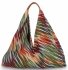 Geantă Italiană Shopper Bag cu Imprimeuri la Modă 835 Multicolor