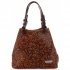 GEANȚĂ DIN PIELE shopper bag Vittoria Gotti maro V80049