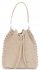 Kožené kabelka shopper bag Vittoria Gotti béžová V3020
