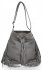 Kožené kabelka univerzálna Roberto Ricci šedá 19142