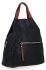 Dámská kabelka batôžtek Herisson čierna 1552L2044