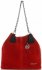 Kožené kabelka shopper bag Vittoria Gotti červená V3081