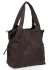 Dámska kabelka shopper bag Hernan čokoládová HB0293