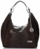 Kožené kabelka univerzálna Vittoria Gotti čokoládová V8397
