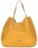 Kožené kabelka shopper bag Vittoria Gotti žltá V230