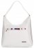 Kožené kabelka shopper bag Vittoria Gotti biela V75
