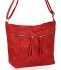 Dámska kabelka listonoška Herisson červená 0852B345