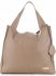 Kožené kabelka shopper bag Vittoria Gotti béžová V2