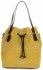 Dámska kabelka shopper bag Vittoria Gotti žltá V1005