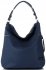 Kožené kabelka univerzálna Vittoria Gotti tmavo modrá V5577