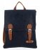 Dámska kabelka batôžtek Herisson tmavo modrá 817