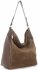 Kožené kabelka shopper bag Vittoria Gotti zemitá V3368