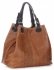 Kožené kabelka shopper bag Vittoria Gotti ryšavá V2L