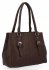  Dámská kabelka klasická Herisson čokoládová 1602L2106