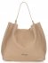 Kožené kabelka shopper bag Vittoria Gotti tmavo béžová V230