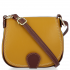 Kožené kabelka univerzálna Vittoria Gotti horčicová V2468