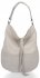 Kožené kabelka univerzálna Roberto Ricci svetlo šedá 27