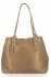 Dámska kabelka shopper bag Herisson tmavo béžová 1952A267