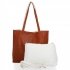Dámska kabelka shopper bag Venere hnedá 888-1