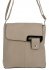 Dámska kabelka listonoška Hernan tmavo béžová T-12