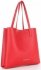 Kožené kabelka shopper bag Vittoria Gotti červená V694150