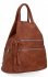 Dámská kabelka batôžtek Herisson hnedá 1502H303