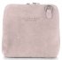 Kožené kabelka listonoška Vittoria Gotti púdrová ružová V6A