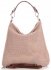 Kožené kabelka univerzálna Genuine Leather púdrová ružová 17