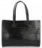 Kožené kabelka aktovka Vittoria Gotti čierna V2026