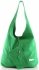 Kožené kabelka shopper bag Vittoria Gotti dračia zelená V8802