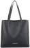Kožené kabelka shopper bag Vittoria Gotti čierna V694150